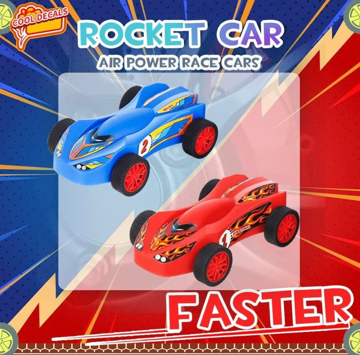 Foot Pneumatic Rocket Car