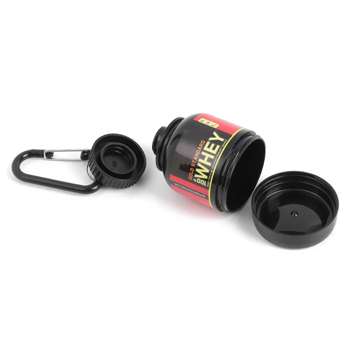 Mini Whey Protein Keychain