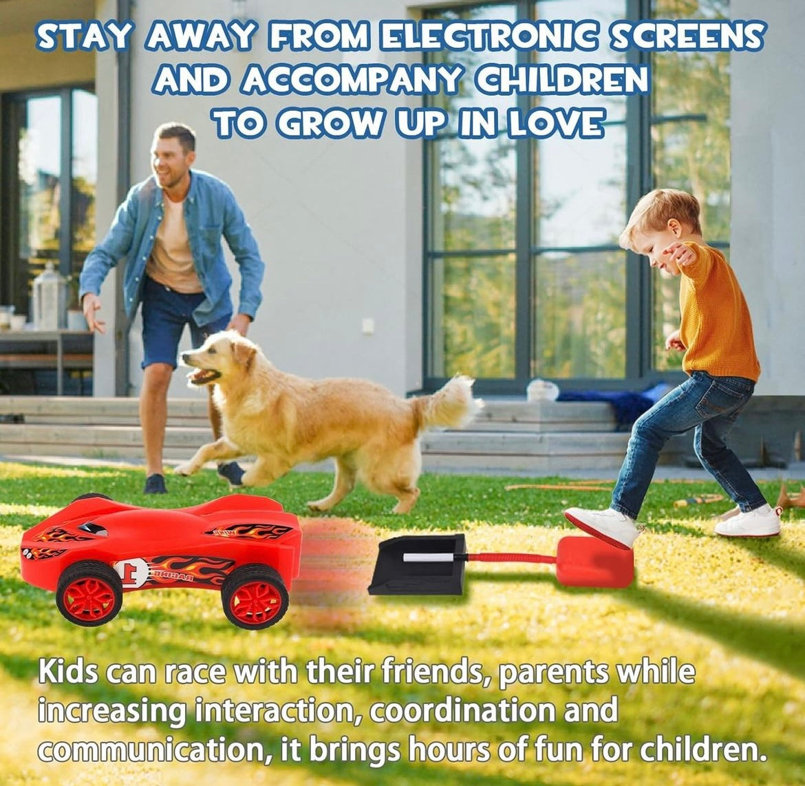 Foot Pneumatic Rocket Car