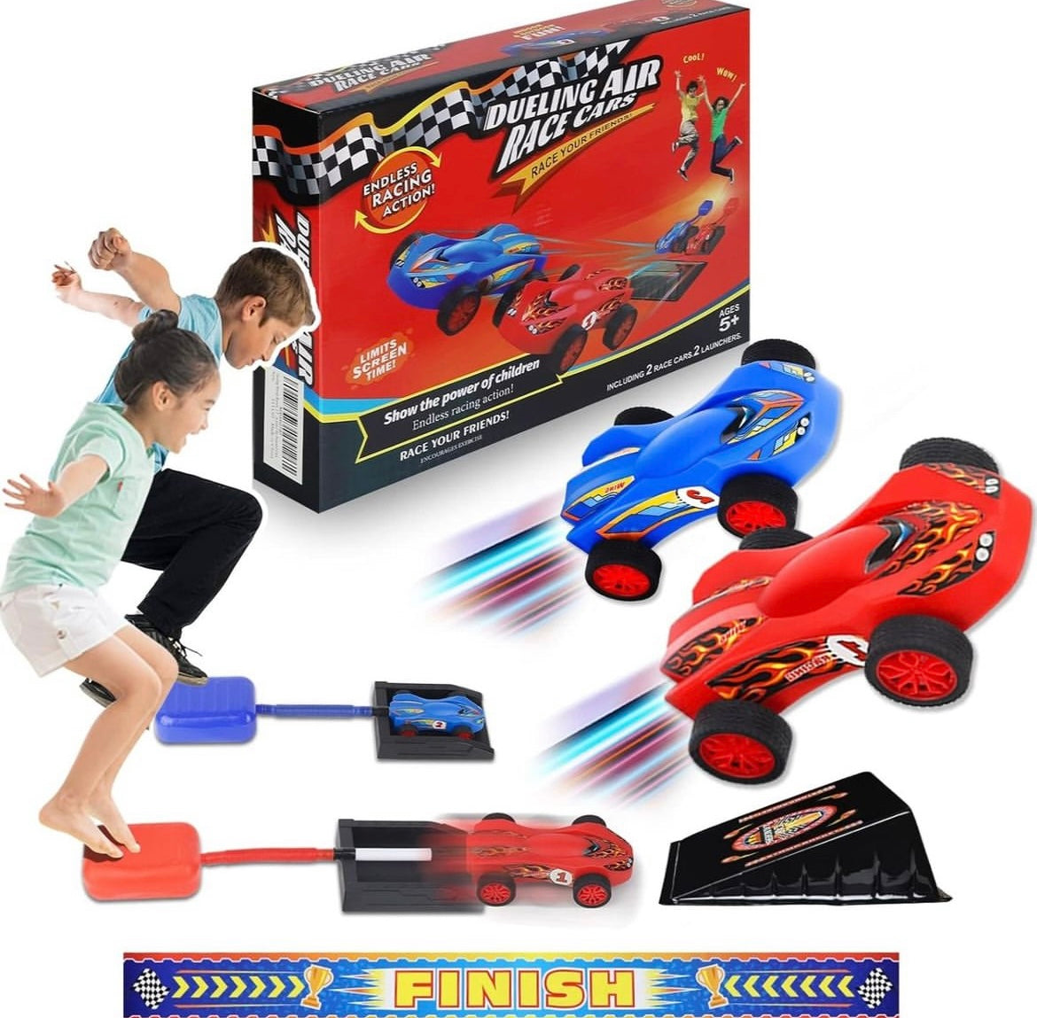 Foot Pneumatic Rocket Car