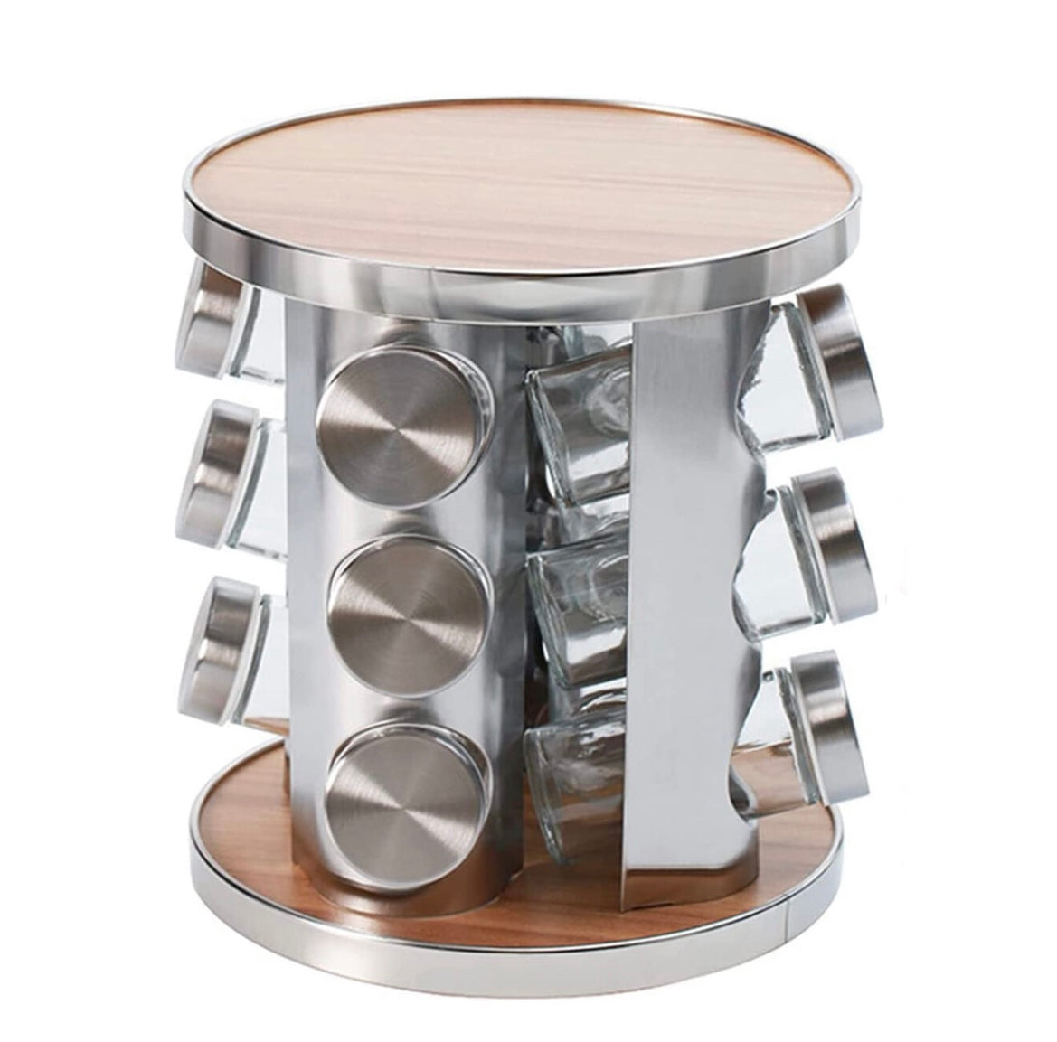 12-Jars Rotating Spice Rack – trendly