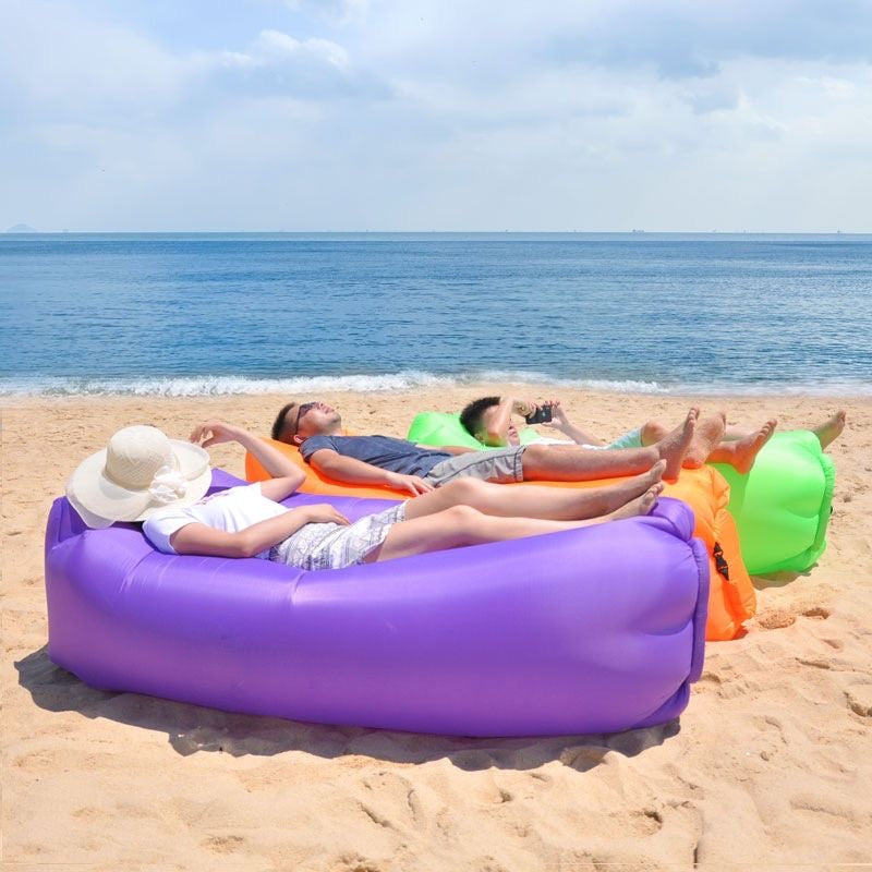 Beach Inflatable Color Outdoors Camping Beach Inflatable Bed – trendly